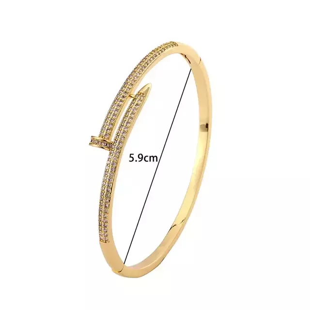 Bracelete Feminino com Zircônia